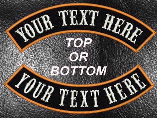 Custom embroidered rocker - custom,
